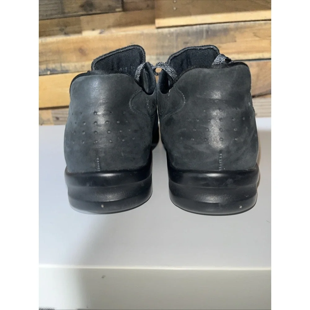 SAS Walk Easy Nero Black Nubuck Suede Walking Shoes - Womens Size US 9.5 M